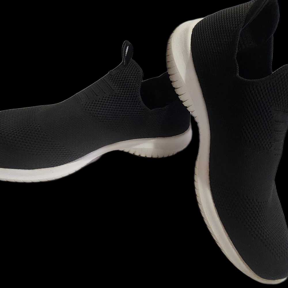 Skechers Women's Black Slip-On Athletic Shoes